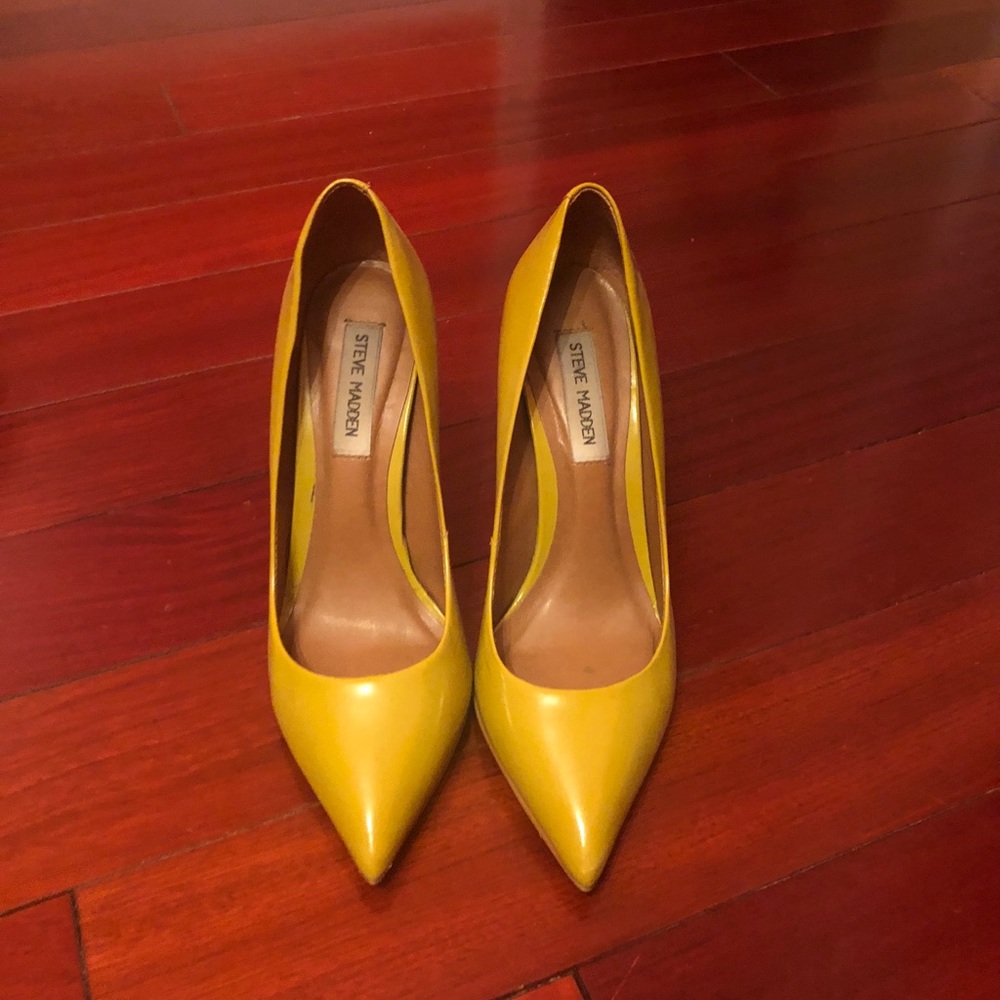 COPY - Steve Madden Greenish Heels